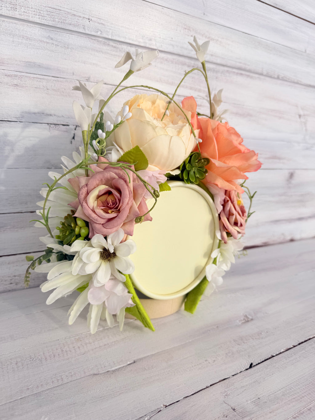 🌸Tündér fejdísz - peónia