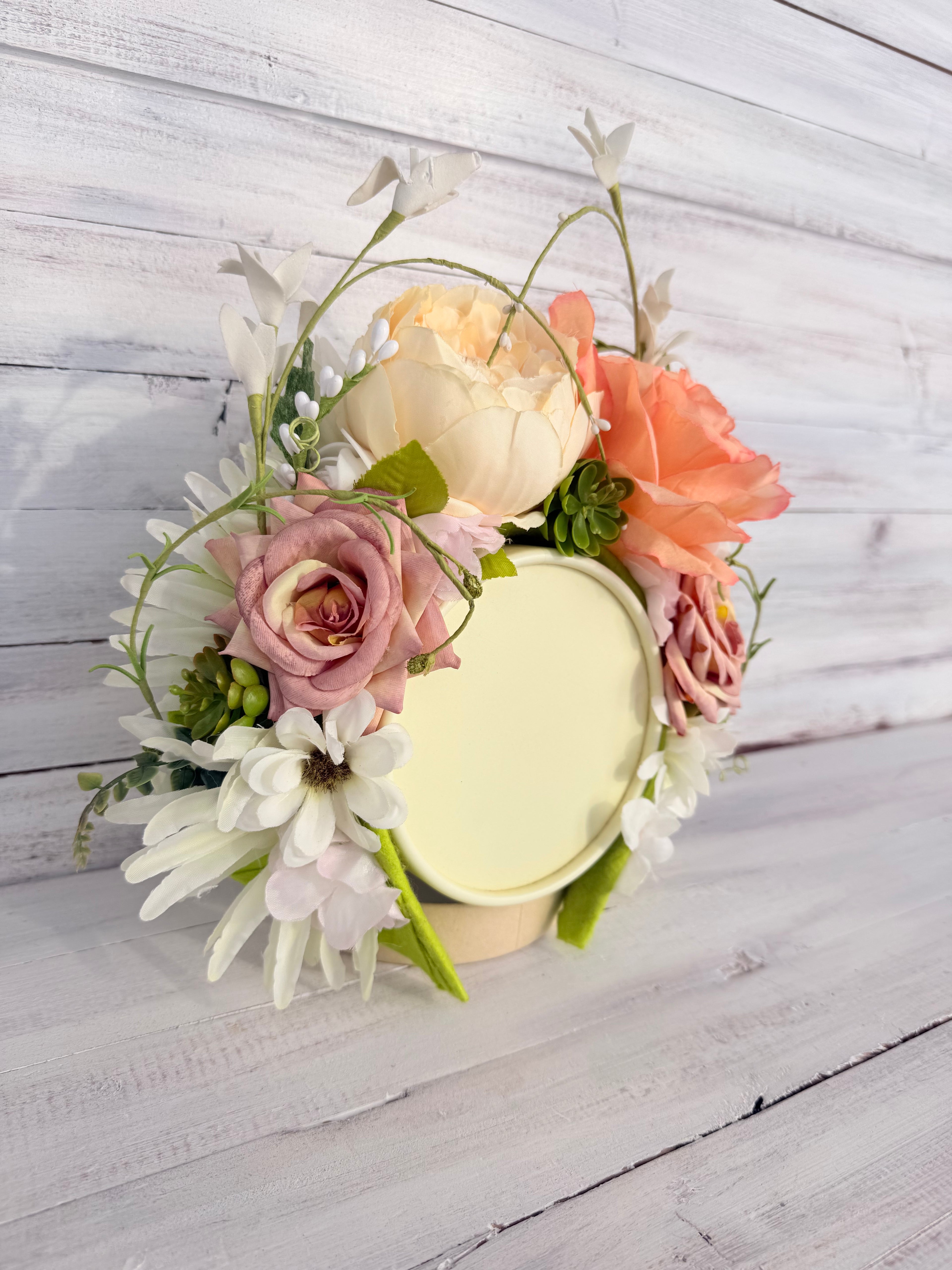 🌸Tündér fejdísz - peónia