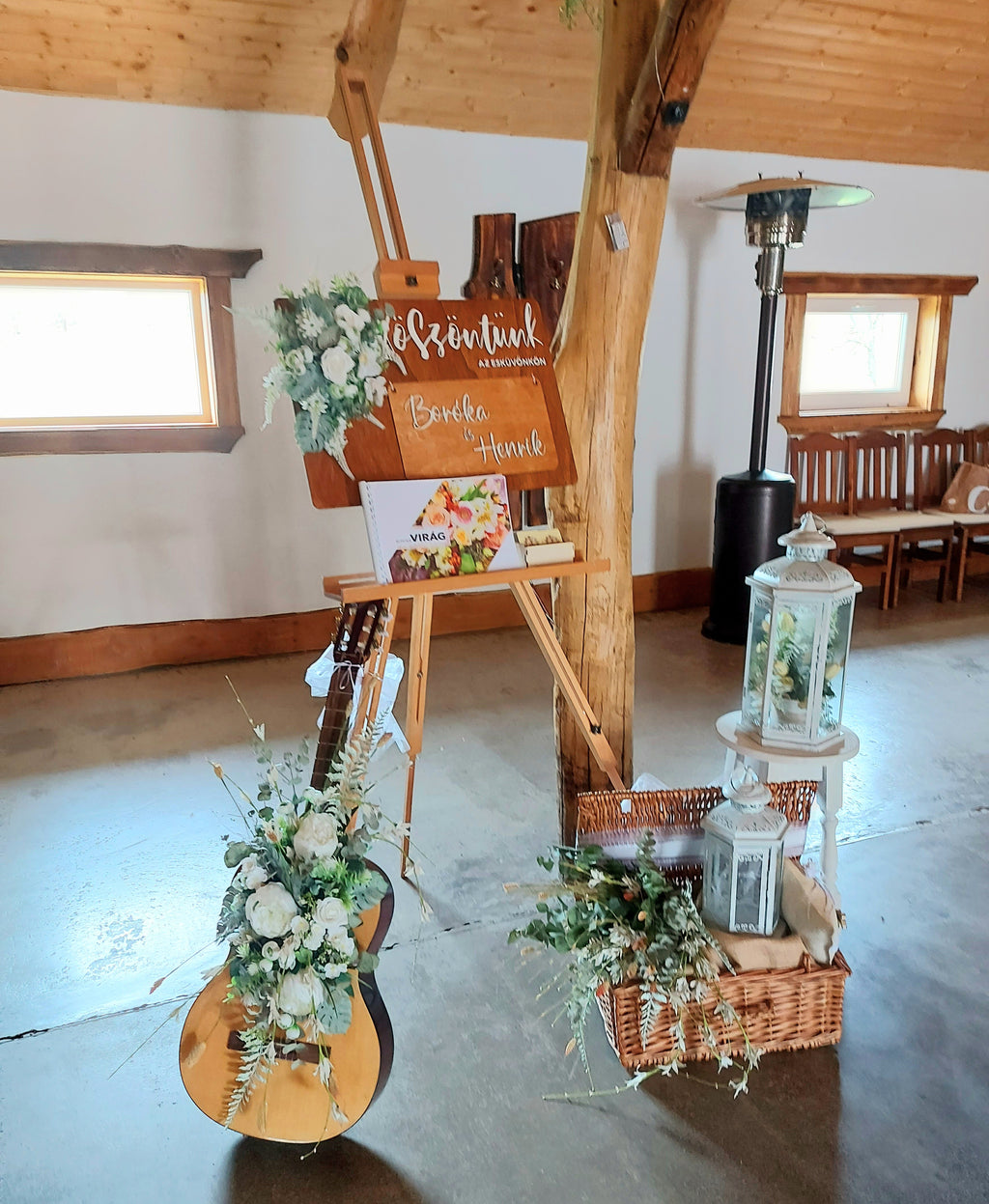 Esküvői Megállító tábla - bérléssel