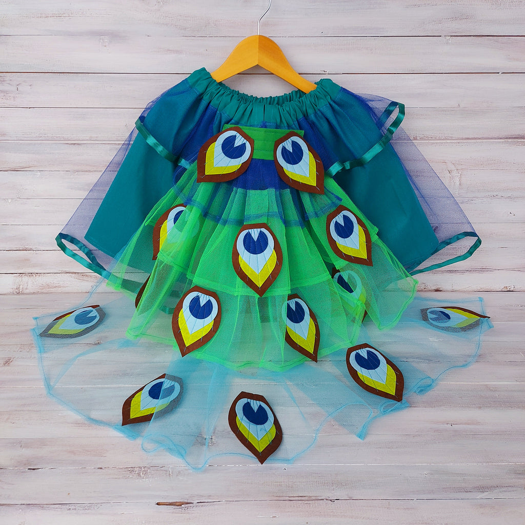 🦚  Páva jelmez szett