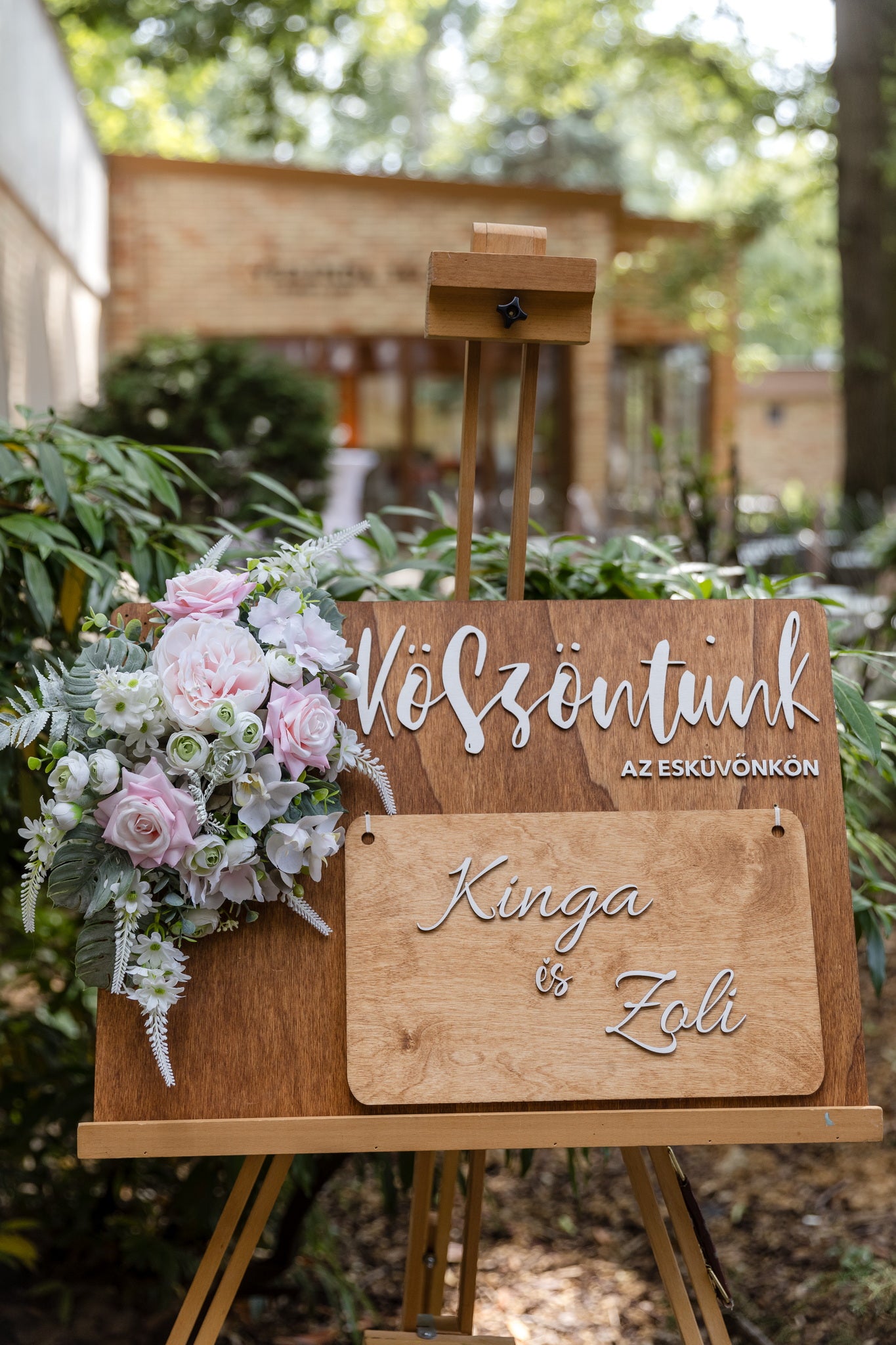 Esküvői Megállító tábla - bérléssel