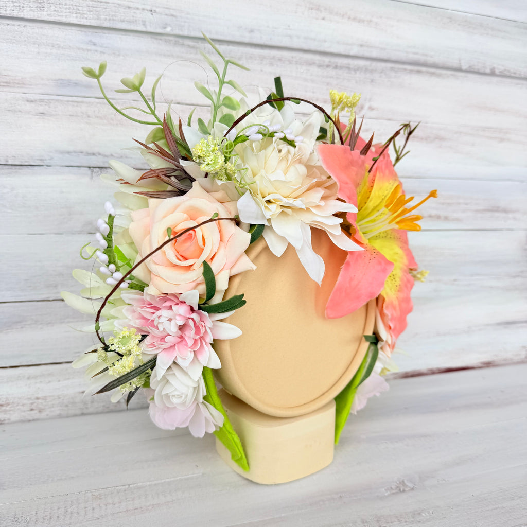 🌸 Tündér fejdísz - liliom