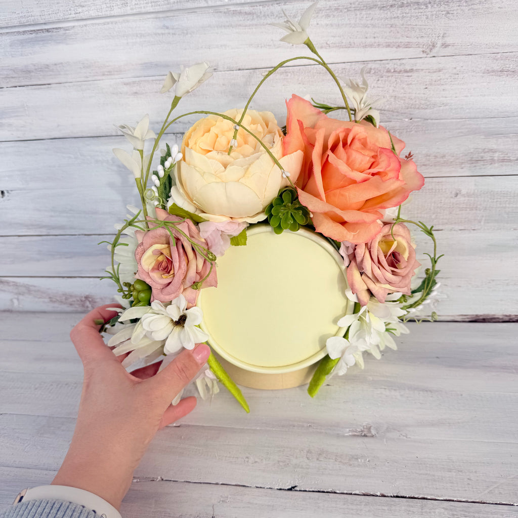 🌸Tündér fejdísz - peónia