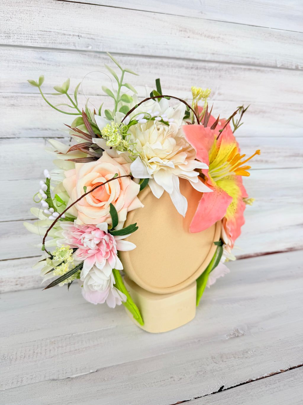 🌸 Tündér fejdísz - liliom