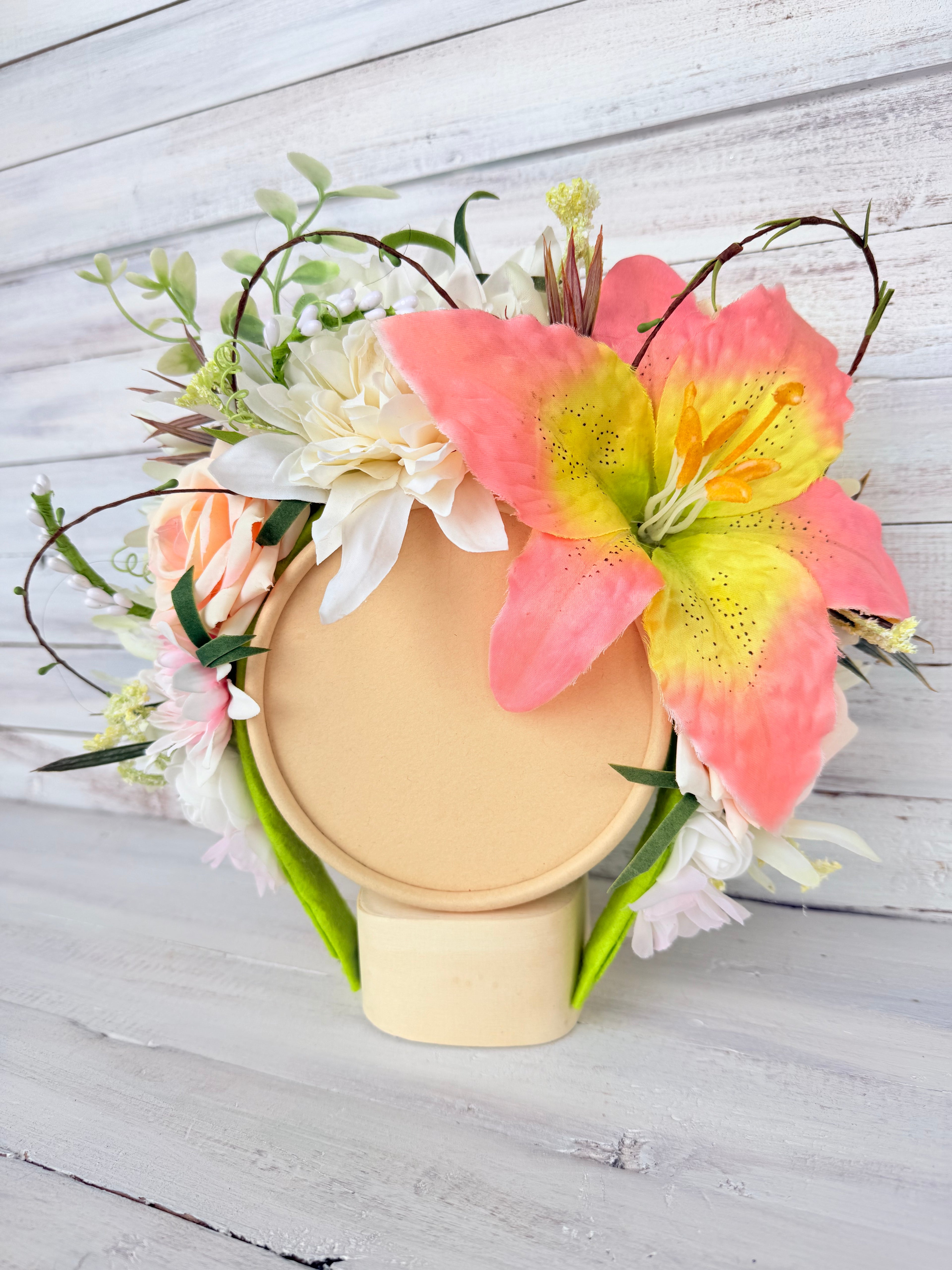 🌸 Tündér fejdísz - liliom