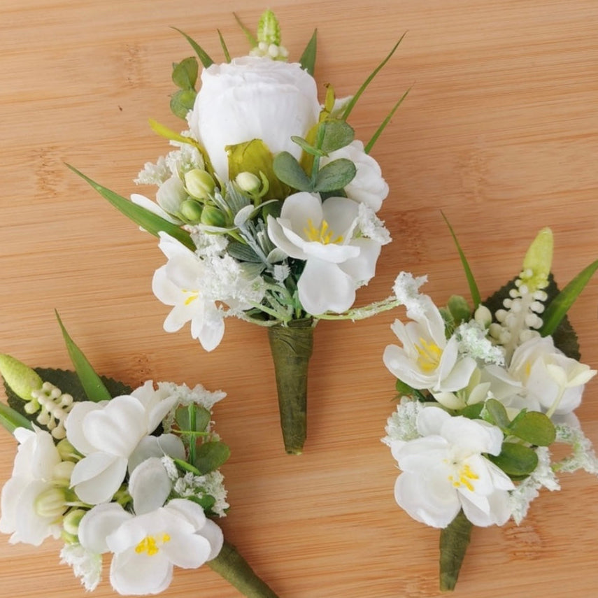 Vőlegény és Tanú kitűző szett