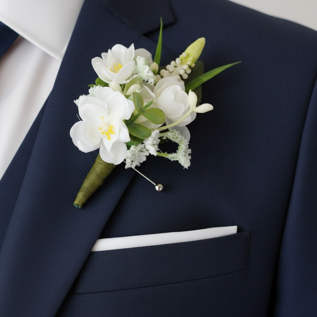 Vőlegény és Tanú kitűző szett