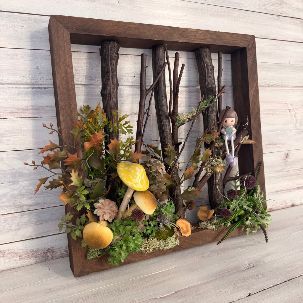 LED-es Falidekoráció " Titkos kert"– Hangulatvilágítás lakásba