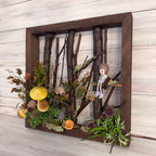 LED-es Falidekoráció " Titkos kert"– Hangulatvilágítás lakásba