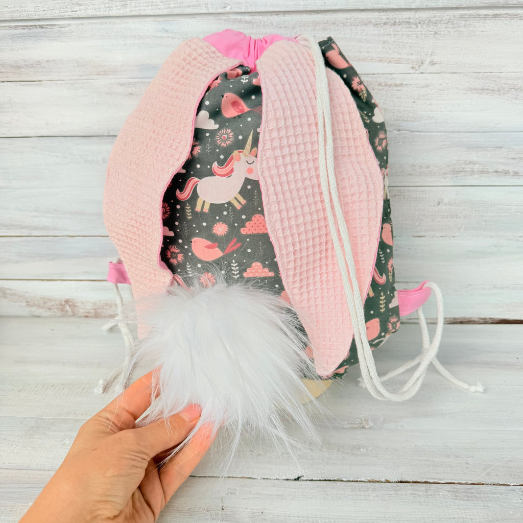 🐰 Nyuszifüles tornazsák